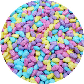Confetis Mix Ovos Coloridos